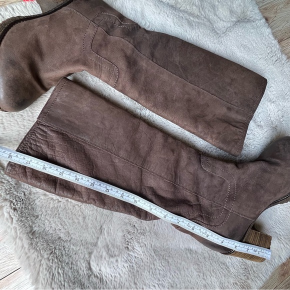 Carvela by Kurt Geiger Brown Knee-High Women's Boots Heels Sz 39 US 8.5 - Picture 3 of 14
